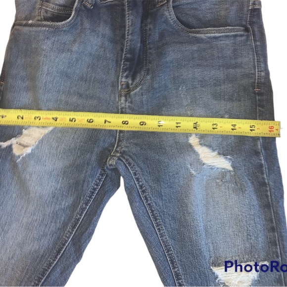 ⭐️PRICE IS FIRM⭐️ Men’s Empyre Verge Lap Blue Distressed Tapered Skinny Jeans - Picture 13 of 14